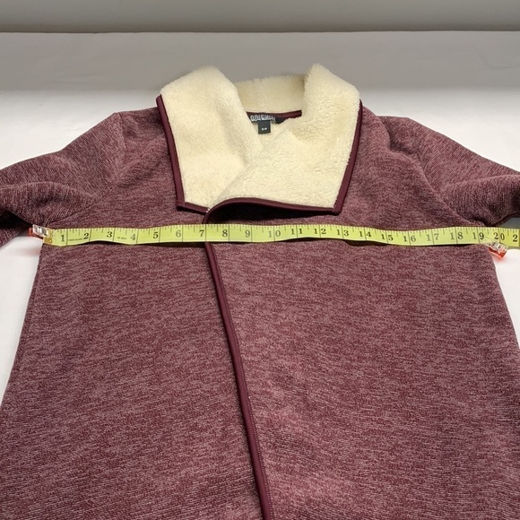 Nicole Miller Sherpa Lined Cardigan Size Small - Picture 5 of 8